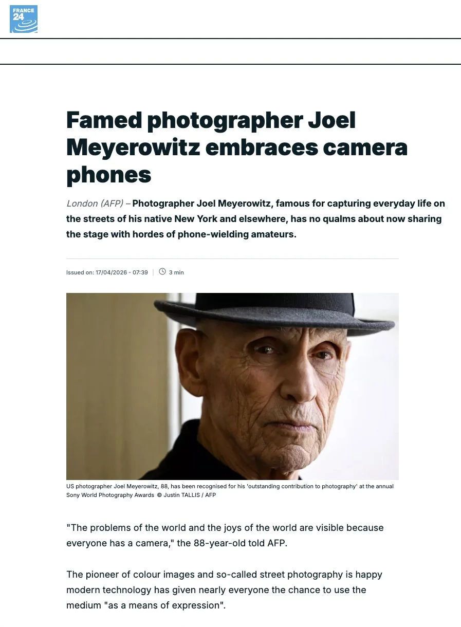 Press — Joel Meyerowitz
